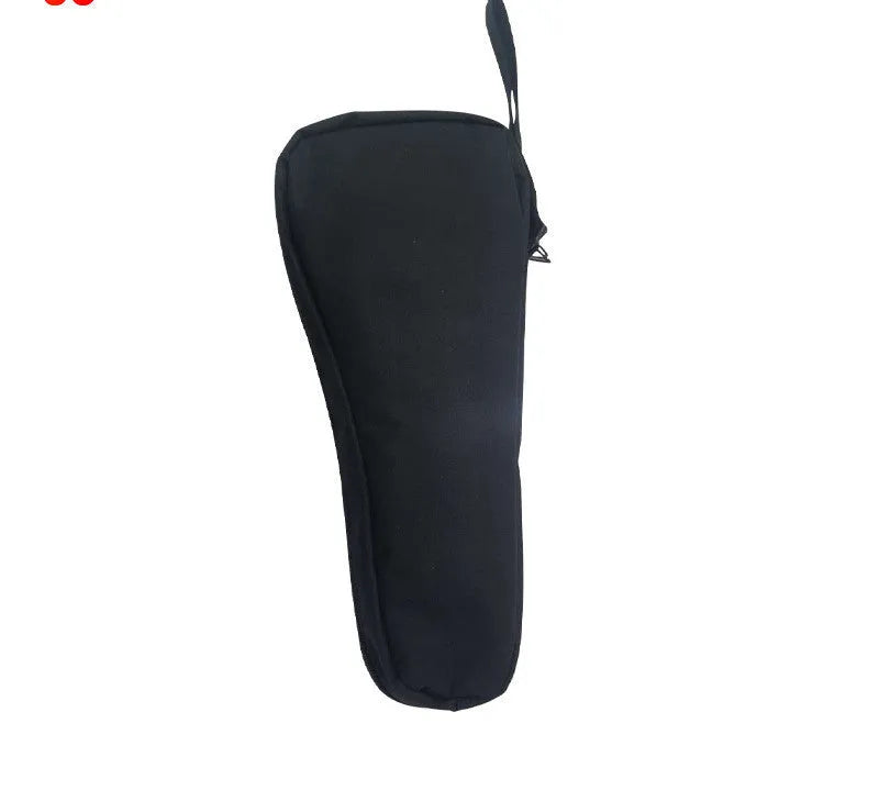 Black cloth portable storage bag for mobile phone stabiliser accessories and gimbal components