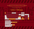 138 PBT sublimation printed keycaps in boy and girl colour matching design for mechanical keyboards