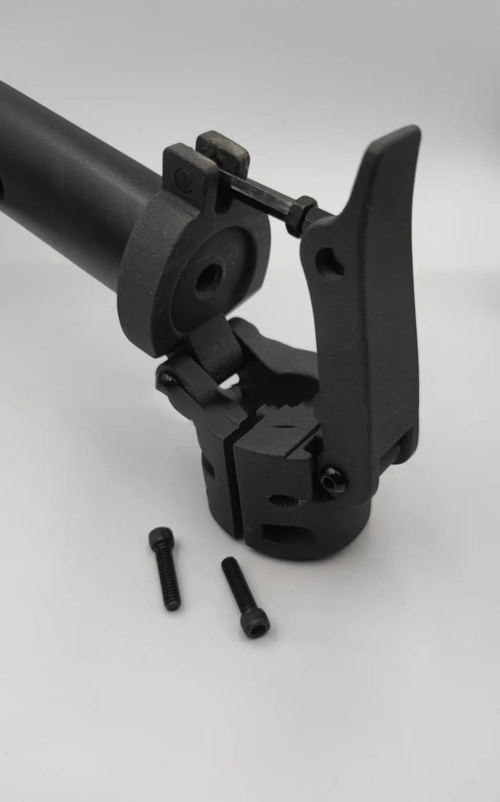 Black folding upright bar accessory for Ninebot electric scooter replacement