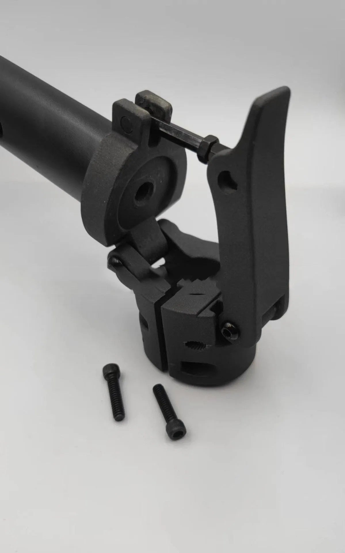 Black folding upright bar accessory for Ninebot electric scooter replacement